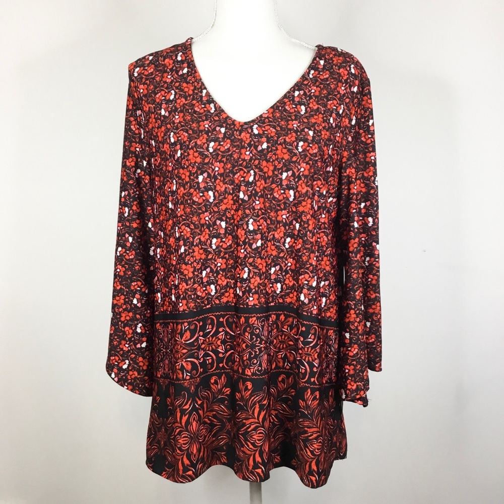 Zac & Rachel patterned top